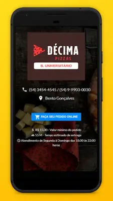 Décima Pizzas android App screenshot 2